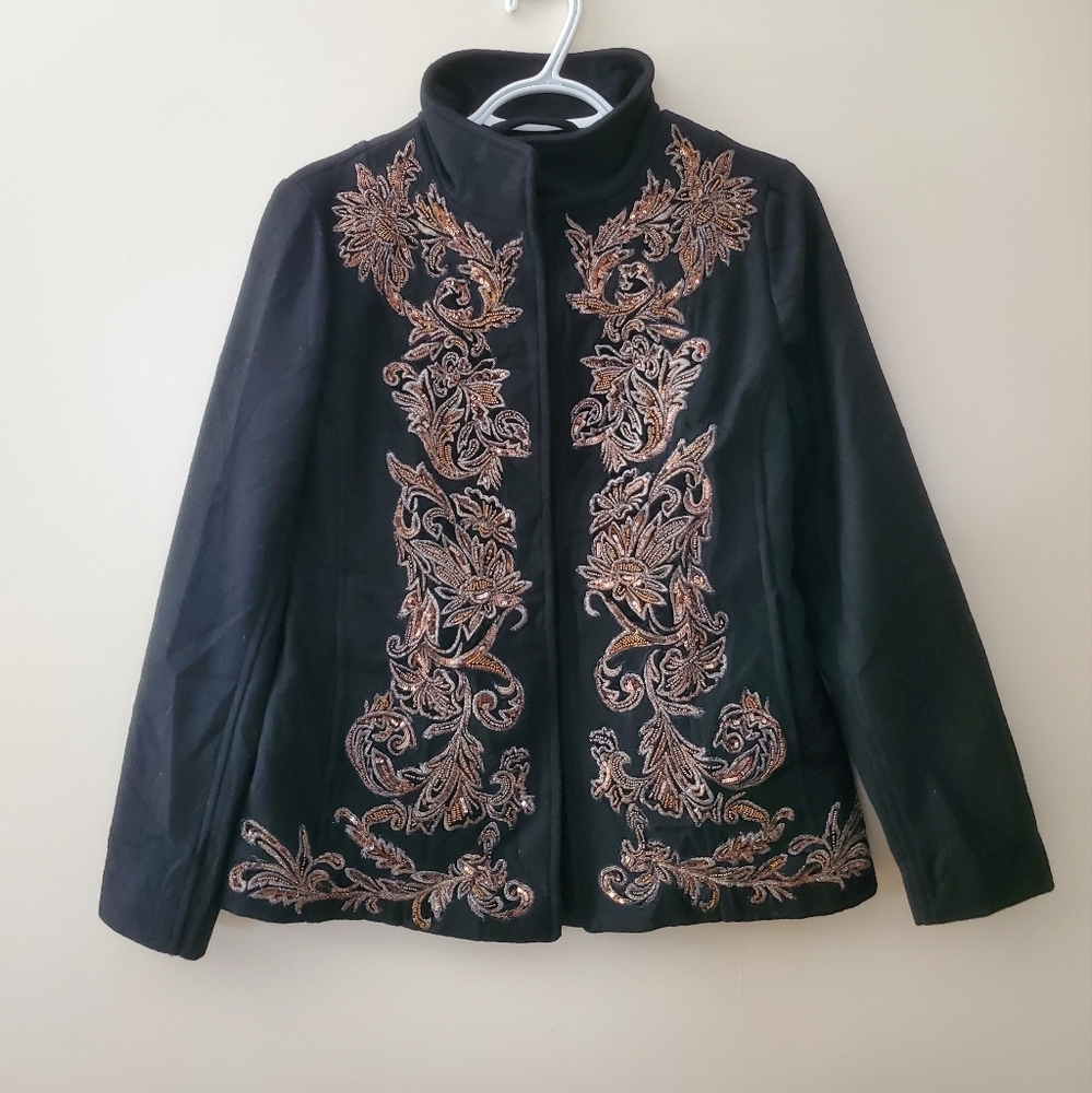 Chico's Embellished Jacket - Picture 6 of 15